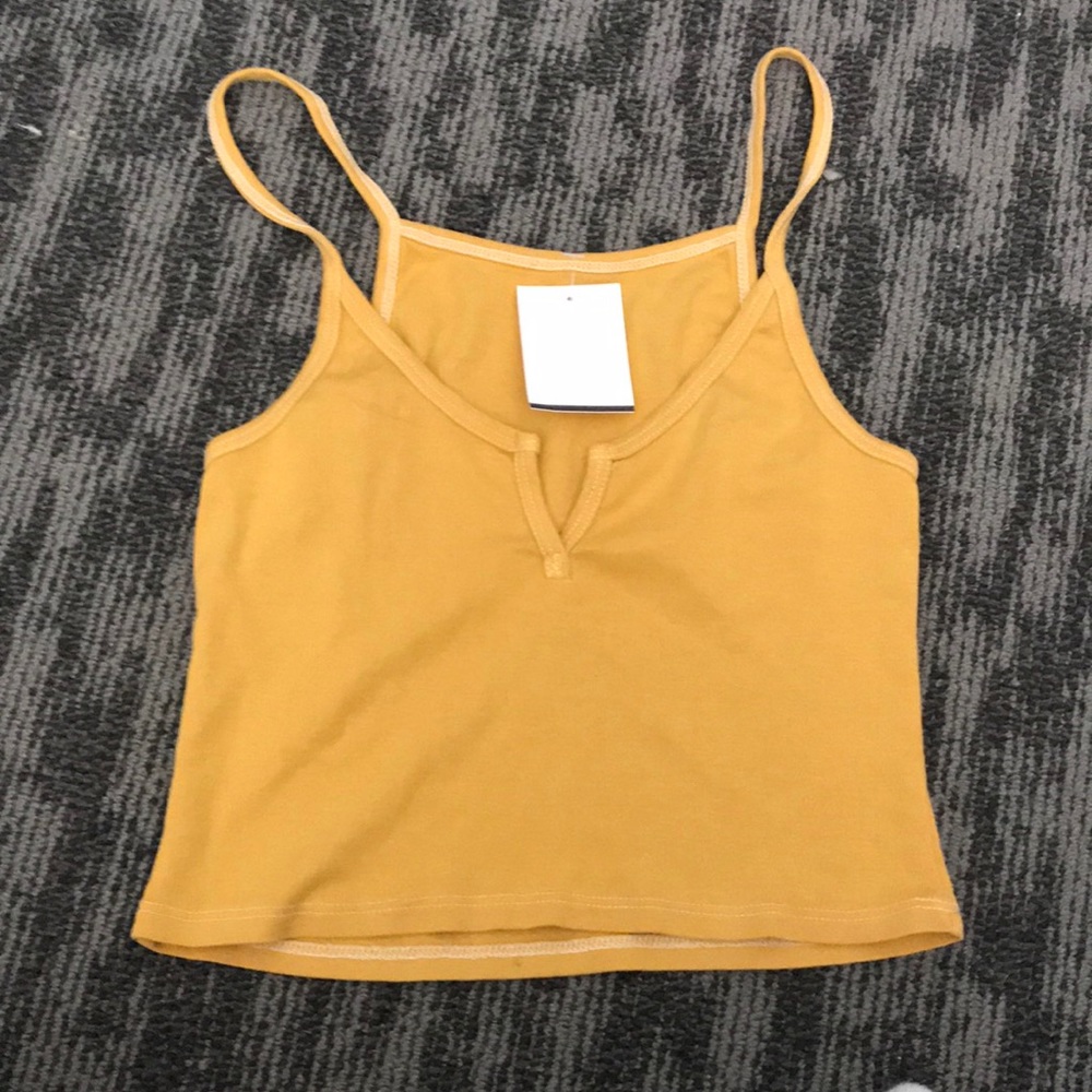 Brandy Melville yellow tank